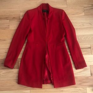 Zara Red blazer jacket
